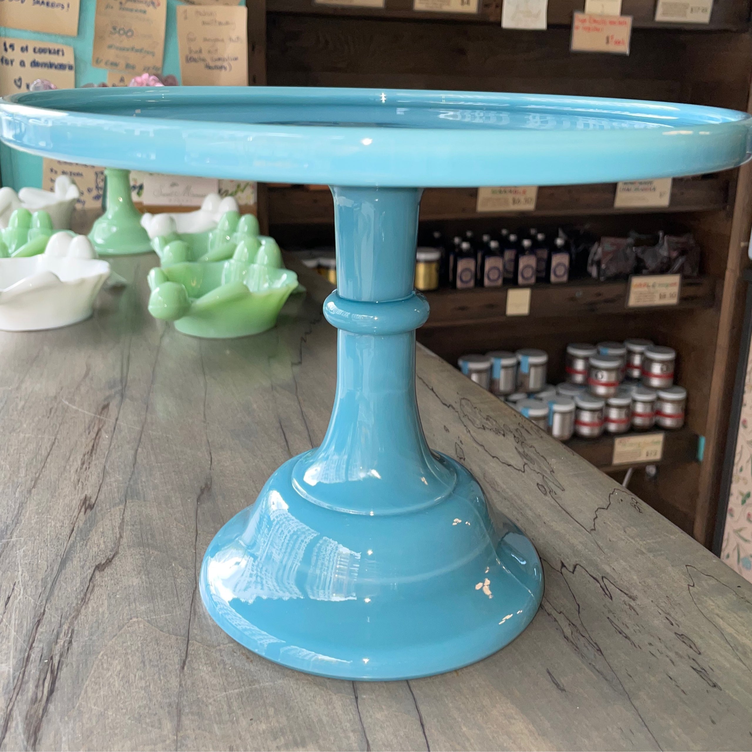 Mosser Glass Cake Stand Confectionery!